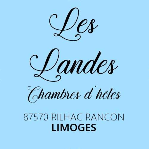 Les Landes Hotell Rilhac-Rancon Eksteriør bilde